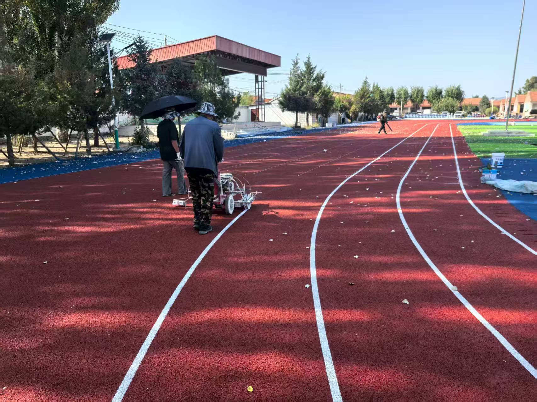 西安市EPDM塑胶跑道混合型塑胶跑道 - 厂家